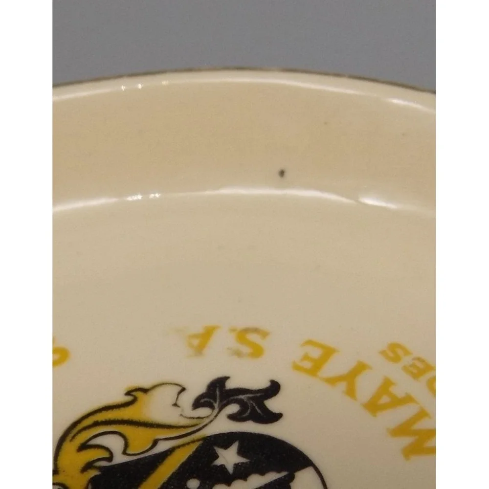 Vintage Swiss Ashtray Winery Riddes Les Fils Maye S. A. Vins Fins Du Valais